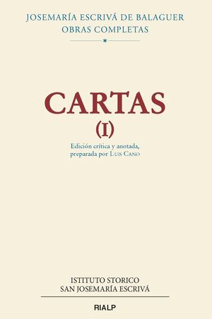 CARTAS I (EDICION CRITICO-HISTORICA). RUSTICA