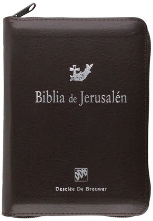 BIBLIA DE JERUSALEN DE BOLSILLO CON CREMALLERA